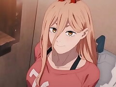 Powerful Denji's Chainsaw Man Action